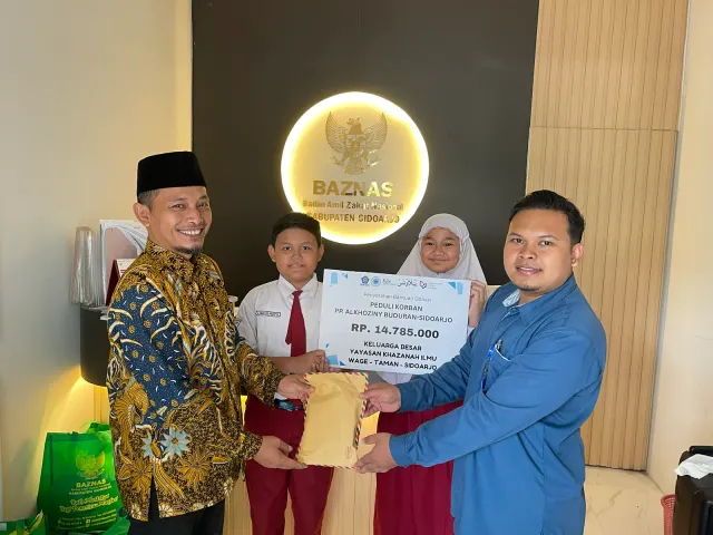 Penyerahan Bantuan Ke Baznas — dokumentasi 1.